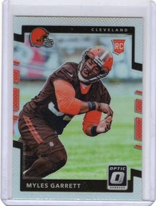 2017 Donruss Optic #106 Myles Garrett Holo Prizm  Refractor Browns - Picture 1 of 2