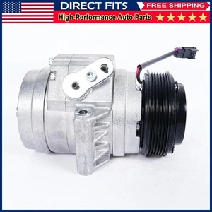 A/C Compressor w/ 6-Groove Pulley For 2006-2012 Ford Fusion 2006 2010 Lincoln - Bild 1 von 3