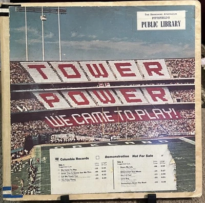 Tower Of Power: We Came To Play! LP - Columbia JC 34906 - Promo - Soul Funk (VG) - Image 1 of 4