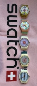 Swatch Watch Vintage 80/90’s Lot-All Working. Ladies - Picture 1 of 11
