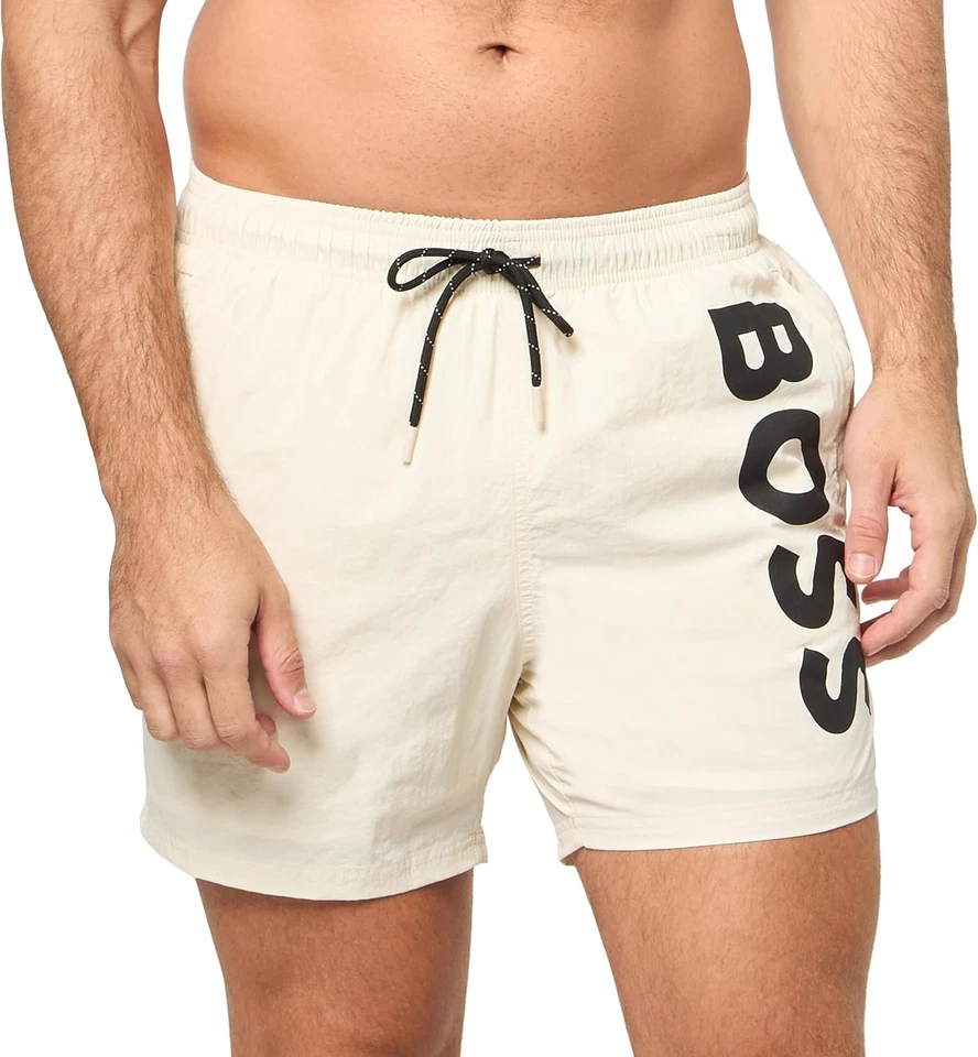 Bañador Hugo Boss para hombre pulpo longitud estándar, anacardo Foto 1 de 1