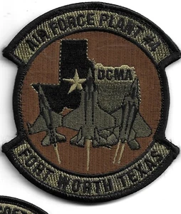 USAF PATCH DCMA PLANT 4 F-22 F-35 F-16 FORT WORTH US AIR FORCE SQUADRON PATCH - Picture 1 of 1
