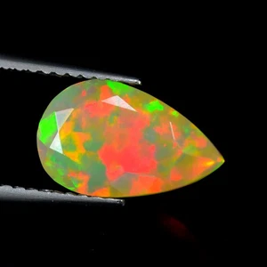 1.73Ct Pretty 3D Rainbow Color Play Untreated Solid Welo Opal, Ethiopia - Picture 1 of 1