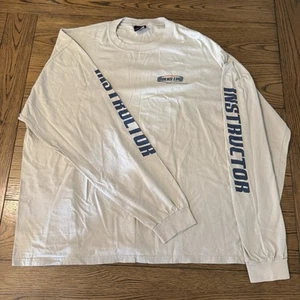 Vintage Harley Davidson 2XL Hemd Langarm Biker Academy Instructor Shirt Y2K - Bild 1 von 7
