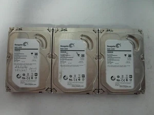 *Lot Of 3* Seagate NAS HDD ST2000VN000 1H3164-500 2000GB SATA 3.5" (V1502) - Photo 1/3
