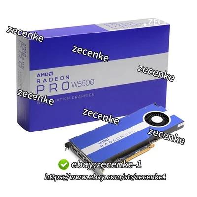 AMD Radeon Pro W5500 8G Video Editing, Rendering, Modeling, Design,Graphics Card - Image 1 of 4