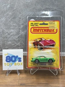 Matchbox Superfast No 3 Porsche Turbo Vintage 1980 Carded - Picture 1 of 8