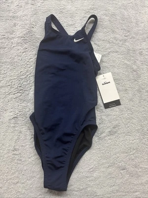 Nike HYDRASTRONG SÓLIDO FASTBACK 1 PIEZA TRAJE DE BAÑO Mujer Talla 26 [NESSA001-440] Foto 1 de 4