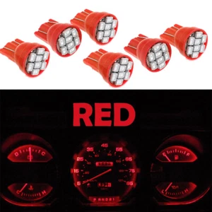 Gauge Cluster LED Dashboard Bulbs Kit Red For Dodge Ram 90-93 D100 - D350 Truck - Picture 1 of 6