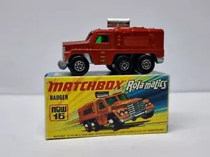 MATCHBOX LESNEY SUPERFAST No 16 BADGER IN Vgc - Picture 1 of 19