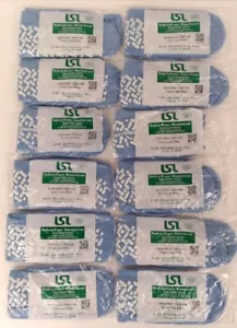 (12pairs) Blue LSL Medical Hospital Slipper Socks Double Tread Non-Slip One Size - Picture 1 of 3