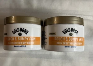 Lot Of 2 Gold Bond Rough and Bumpy Skin Therapy Cream 8oz - Picture 1 of 2