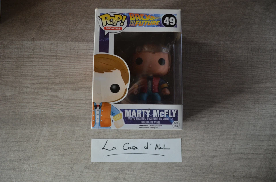 Figurine Funko Pop - Marty McFly - Back to the Furture Retour vers le Futur - 49 - Photo 1/1