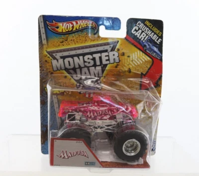 Hot Wheels Monster Jam MADUSA X-RAYS Crushable Car Series 2012 NRFP Foto 1 de 3