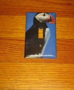 CLASSIC PUFFIN PENGUIN WILD BIRD ANIMAL LIGHT SWITCH COVER PLATE A - Picture 1 of 1
