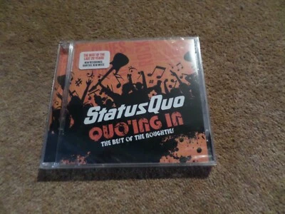 CD DOUBLE ALBUM NEW & SEALED STATUS QUO - QUO'ING IN THE BEST OF THE NOUGHTIES - Image 1 of 2