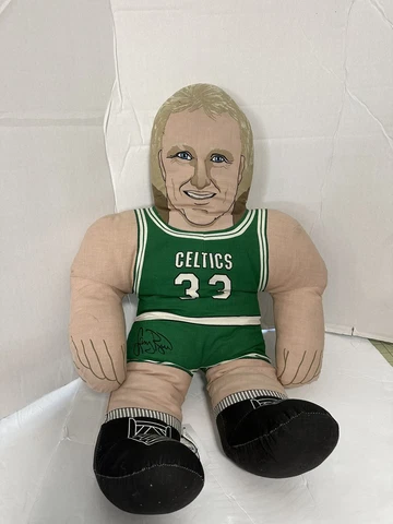 Vintage 1991 LARRY BIRD Boston Celtics ACE Hoopster Hero Plush Pillow Doll Cover