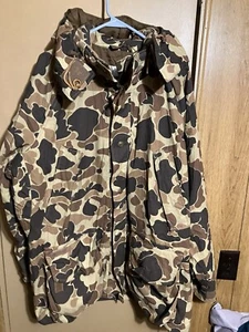 Vintage Columbia Sportswear Omni-Tech Camouflage Camo Regenjacke 90s Size Large - Bild 1 von 3