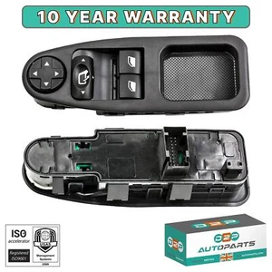 ELECTRIC WINDOW SWITCH FOR FIAT SCUDO CITROEN DISPATCH PEUGEOT EXPERT 6554ZJ - Afbeelding 1 van 11