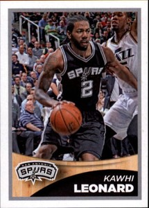 2015-16 Panini Stickers San Antonio Spurs Basketball Card #260 Kwahi Leonard