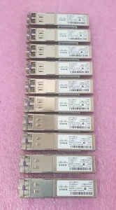 Lot of 10 Cisco GLC-2BX-D 10-2653-01 Dual-Channel 1000BASE-BX10 SFP SMF - Imagen 1 de 4