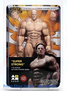 Adam 1/12 Strong AD01 Man Body Muff Toys Action Movable Figure Cartoon Model Neu - Bild 1 von 11
