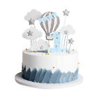 12pcs Cloud Baby Shower Party Favors Eye-catching Blue Cake Topper 1st Year Old