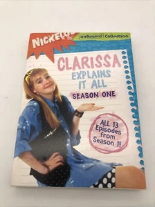 CLARISSA EXPLAINS IT ALL SEASON ONE DVD Nickelodeon Rewind Collection 13 Episode - Picture 1 of 7