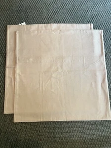 H&M Home Cotton Canvas Pillow Covers, Lt Pink (Discontinued), 20 in - Picture 1 of 6
