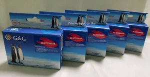 5x BK Ink For Epson 220XL T220XL WF2630 WF2650 WF2660 WF2750 2760 XP320 420 424 - Picture 1 of 1