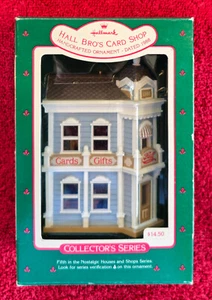 Punze - Hall Bro's Card Shop - #5 - 1988 - Nostalgische Häuser und Geschäfte - Bild 1 von 2