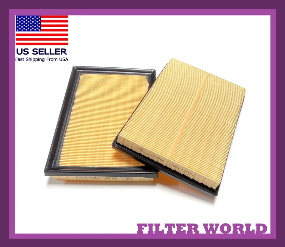 Engine Air Filter For Lexus 2007-2017 LS460 & 2008-2016 LS600h 17801-0V020 - Image 1 of 1