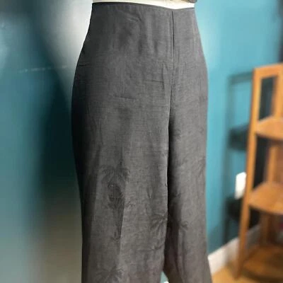 Pantalones cortos Tommy Bahama vintage años 90 100 % seda talla 6 Foto 1 de 4