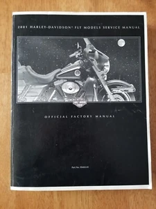 Harley-Davidson 2001 FLT Models Service Manual Part # 99483-01 Official Factory - Bild 1 von 15