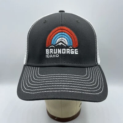 Gorra Brundage Idaho Adulto Ouray Snapback Malla Espalda Béisbol Camionero ID Esquí Foto 1 de 4