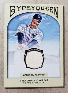 2011 Topps Gypsy Queen Robinson Cano Game Used Bat Relic New York Yankees - Picture 1 of 2