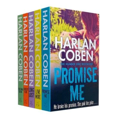 Myron Bolitar Series 2(6-10) By Harlan Coben 5 Books Collection Set Final Detail - Image 1 of 4