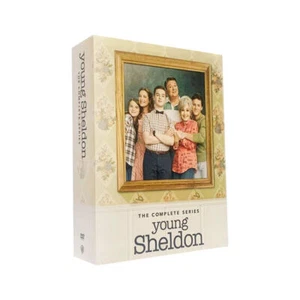 Young Sheldon Season 1-7 DVD 14-Disc Box Set English New & Sealed - Picture 1 of 2