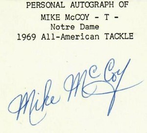 "Green Bay Packers" Mike McCoy Hand Signed Album Page Todd Mueller COA