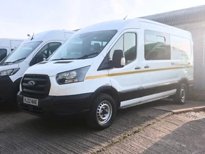 2022 (22) Ford Transit L3 H2 7 Seat Welfare Messing Unit Van with Toilet - Picture 1 of 8