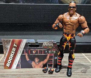 WWE Elite Monday Night War Booker T Figure *NO BELT* - Mattel WWF WCW - Picture 1 of 7