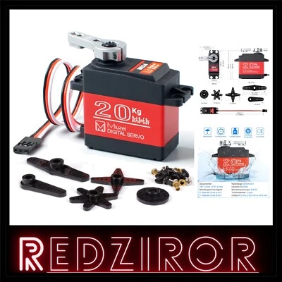 Miuzei 20kg Digital Servo Waterproof 1/10 RC Car Robot 270° - Bild 1 von 2