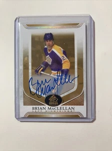Brian MacLellan - 2020-21 Upper Deck SP Signature Edition Legends - Gold Auto - Bild 1 von 2