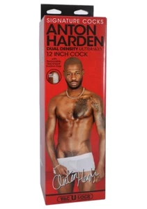 Signature Cocks Anton Harden Ultraskyn Cock w/ Removable Suction Cup - Picture 1 of 4