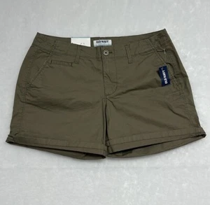 NEU - Old Navy Perfect Everyday Shorts Damengröße 8 mittelhoher Bund minimalistisch - Bild 1 von 12