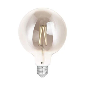 4lite Retro Blanco Ahumado G125 LED Bombilla Filamento Inteligente Ámbar WiFi E27 - Imagen 1 de 3