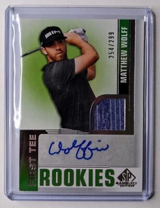 Matthew Wolff Patch Auto /299. SP Game Used First Tee Rookies Autograph - Bild 1 von 2