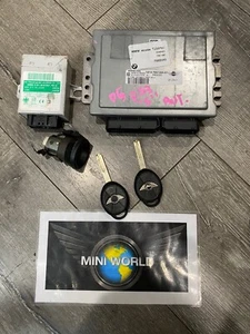 Mini Cooper 05 R53 AUTOMOATIC EWS Module ECU & Key Set Combo      #400 - Picture 1 of 10