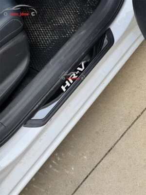 Para Honda HR-V Acessórios Porta de Carro Peitoril Tampa Painel Acabamentos Protetor de Passo  - Imagem 1 de 4