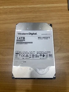 USED Western Digital 14TB SATA III 3.5 Internal NAS Hard Disk Drive WD140EDFZ - Picture 1 of 3